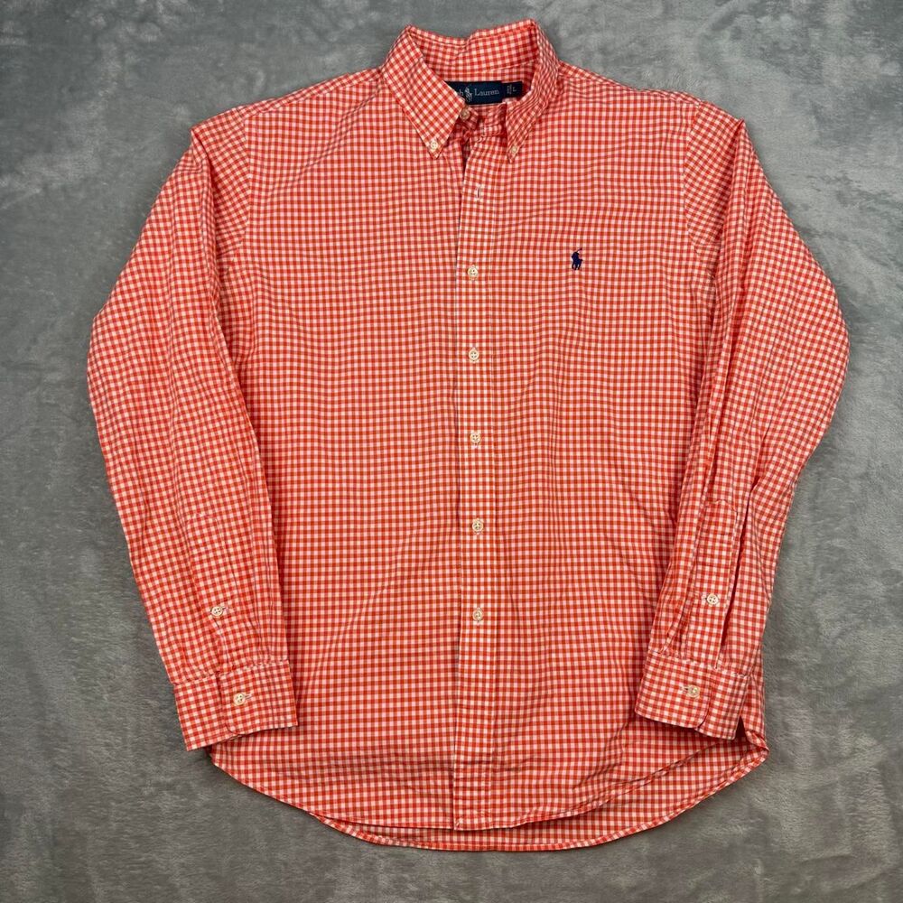 Polo-ralph-lauren Men's Red and Orange Shirt